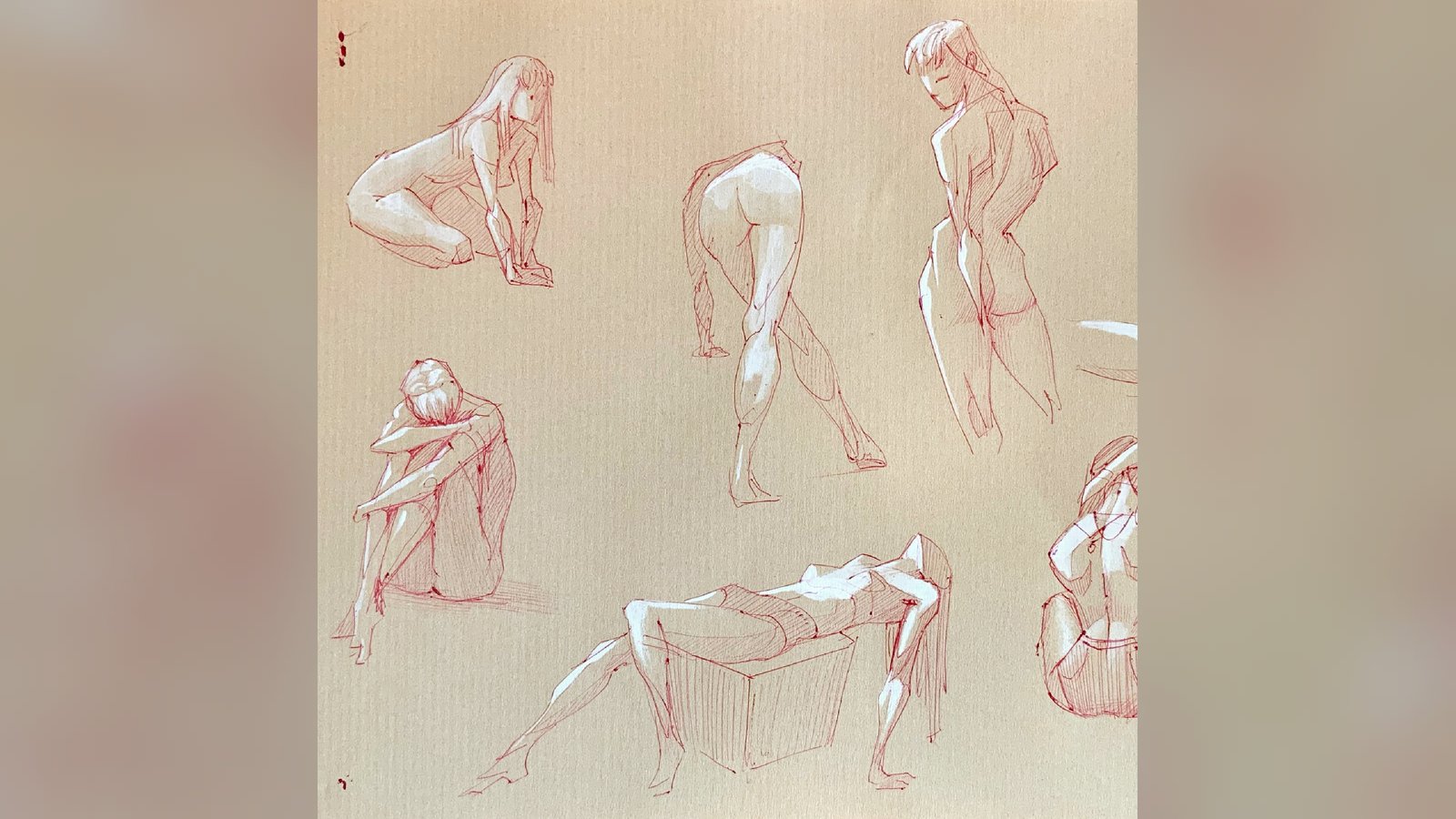 Atelier dessin — modèle vivant