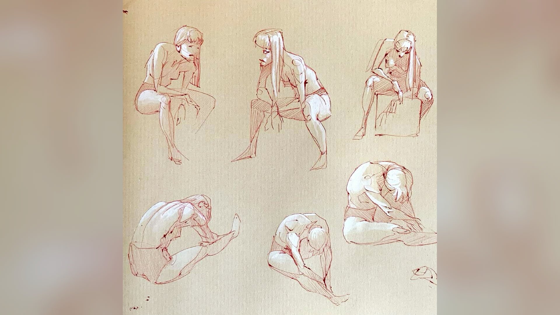 Atelier dessin — modèle vivant