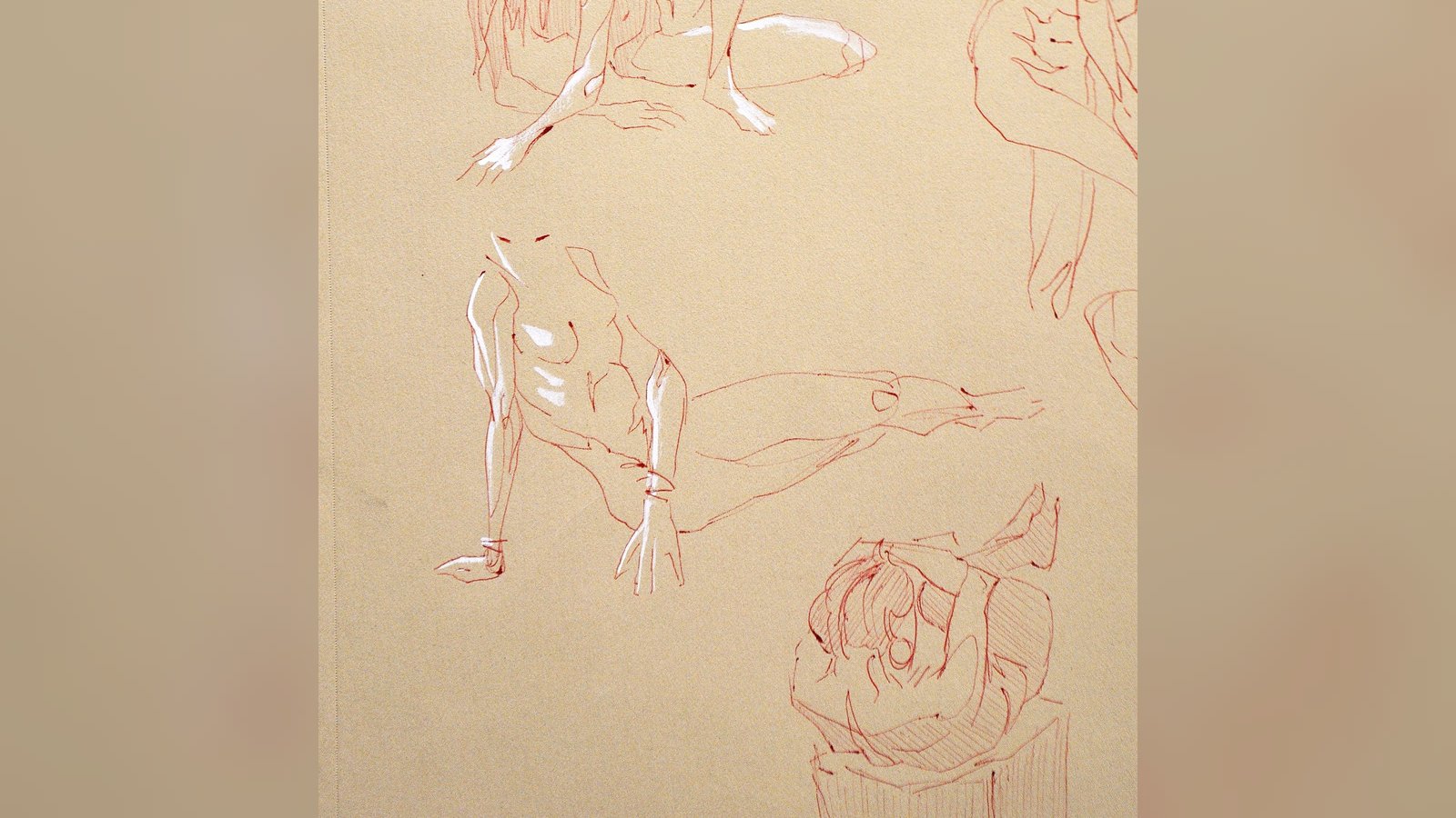 Atelier dessin — modèle vivant
