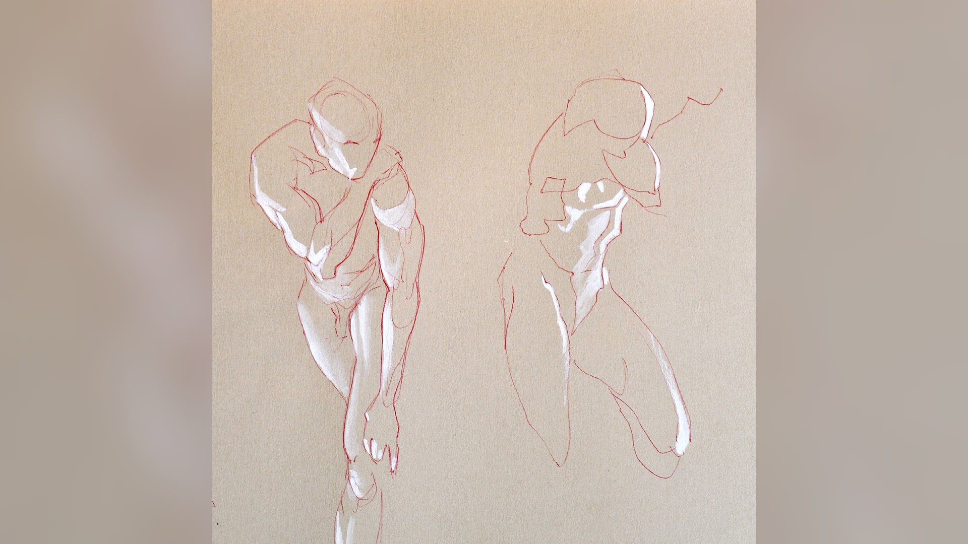 Atelier dessin — modèle vivant