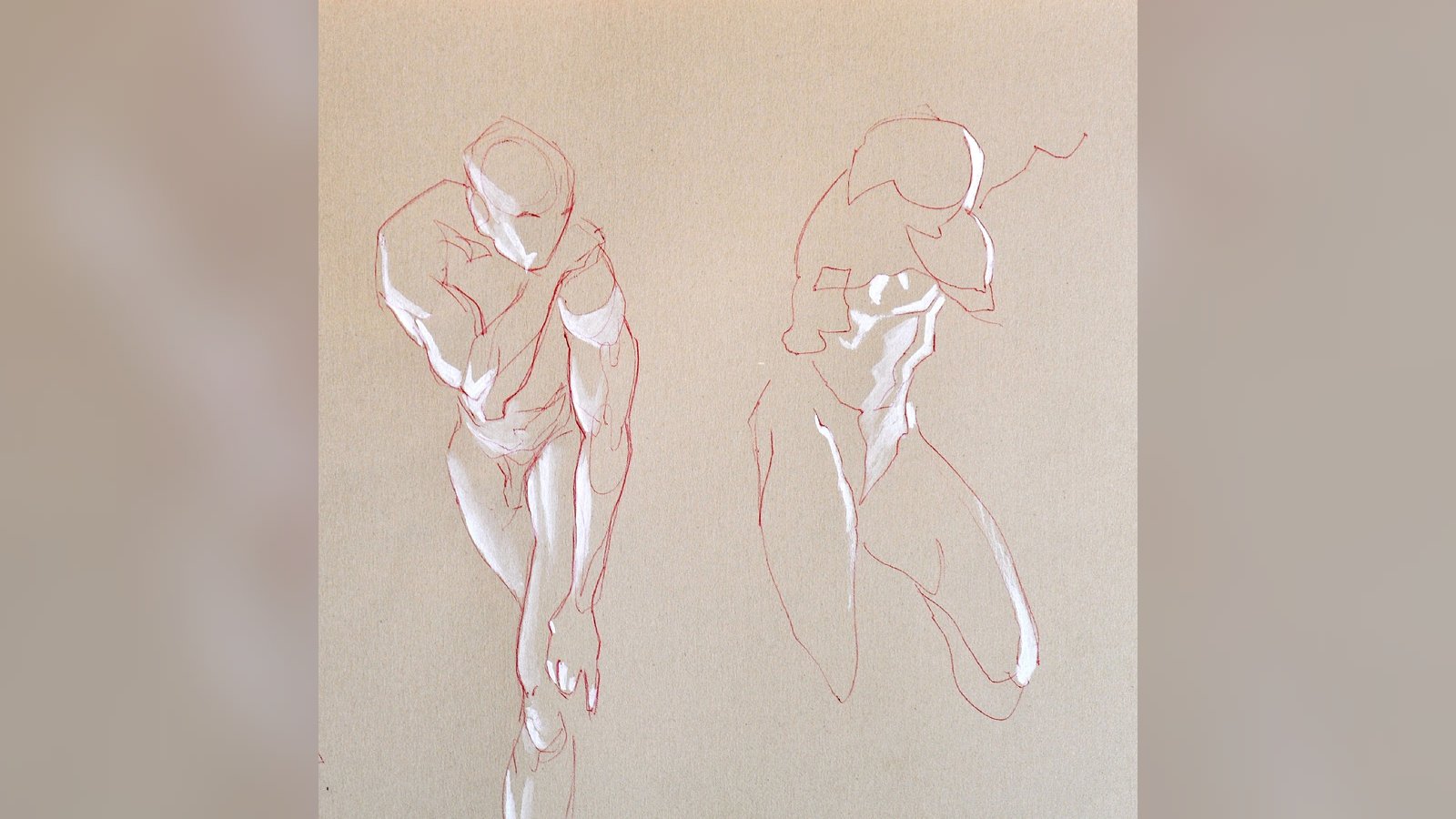 Atelier dessin — modèle vivant