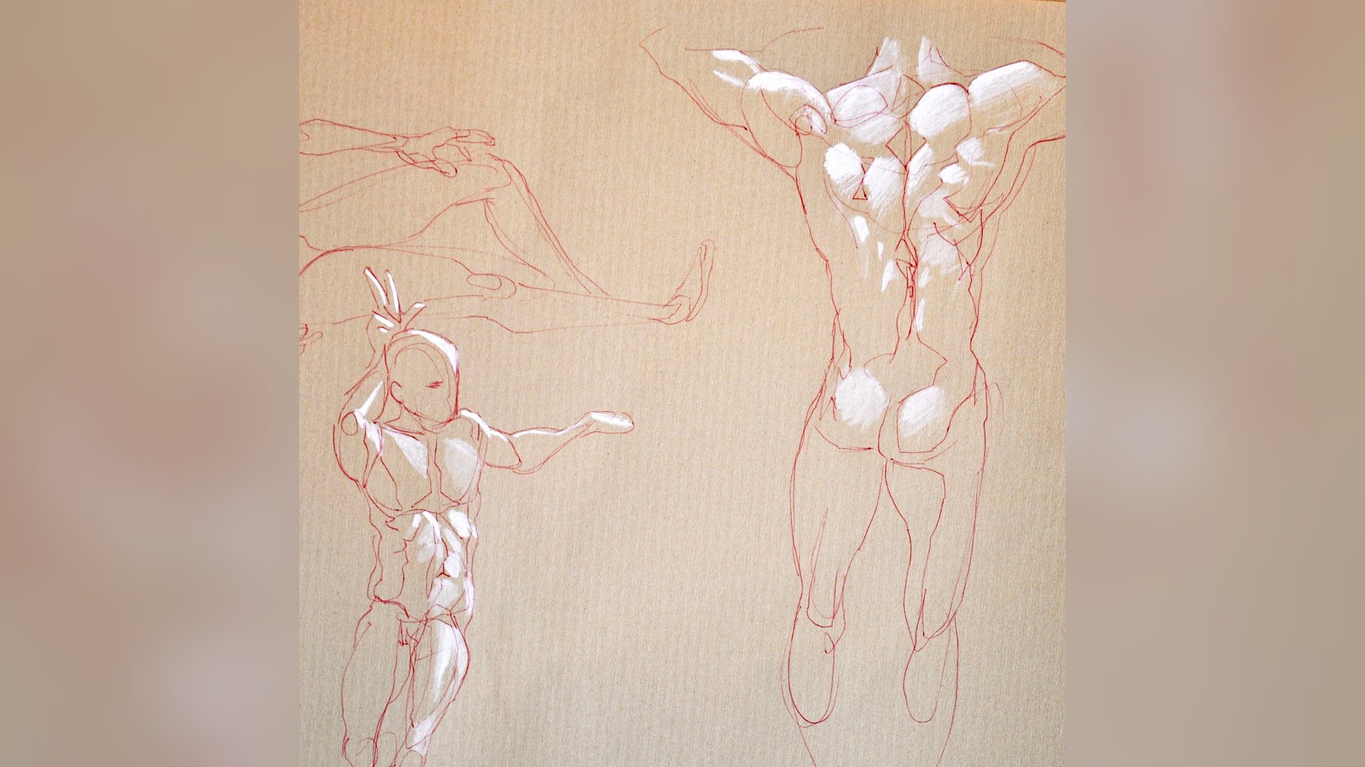 Atelier dessin — modèle vivant