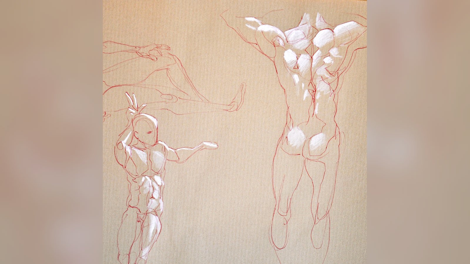 Atelier dessin — modèle vivant