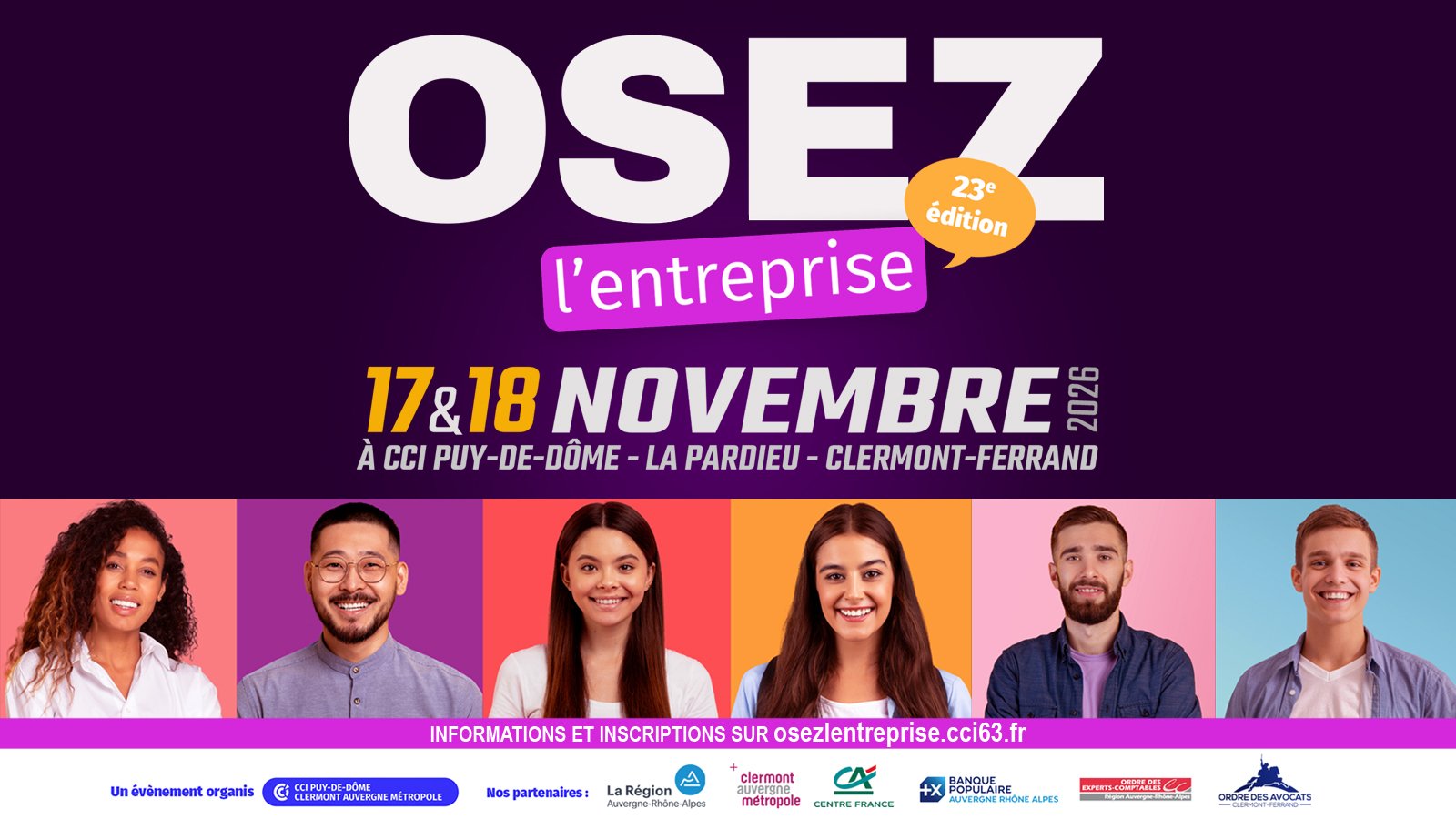Osez l'entreprise 2026 — retrouvez Cowork'it au salon de la CCI